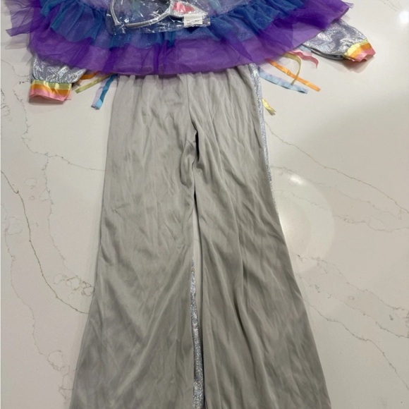 Silver and Pink Rock Star Unicorn Halloween Costume - Picture 3 of 7